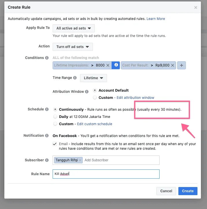 Cara Menggunakan Automations Rules Facebook